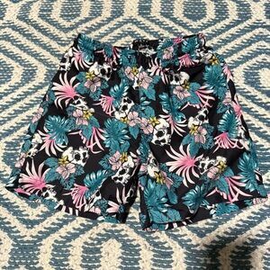Tropical Kids Swim Trunks